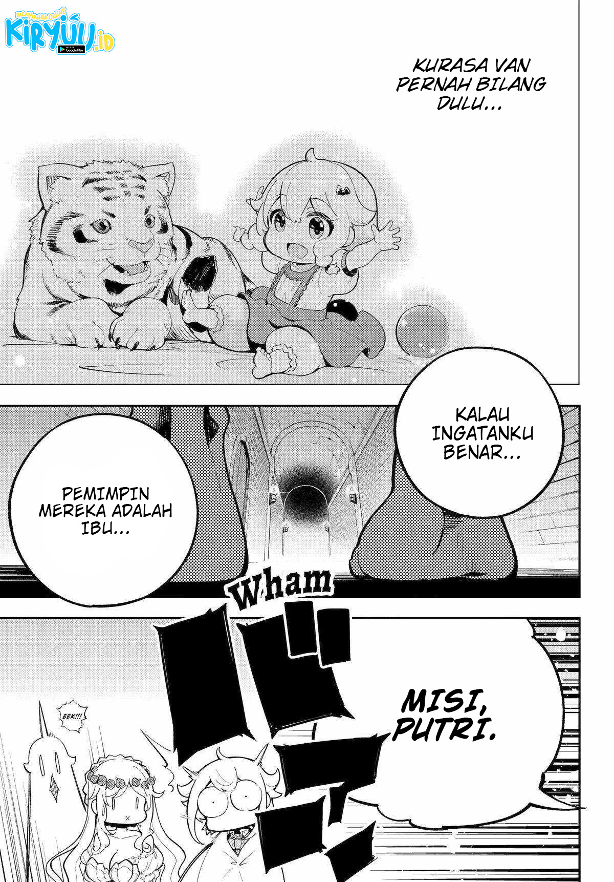Chichi wa Eiyuu, Haha wa Seirei, Musume no Watashi wa Tenseisha. Chapter 56 - halaman 8