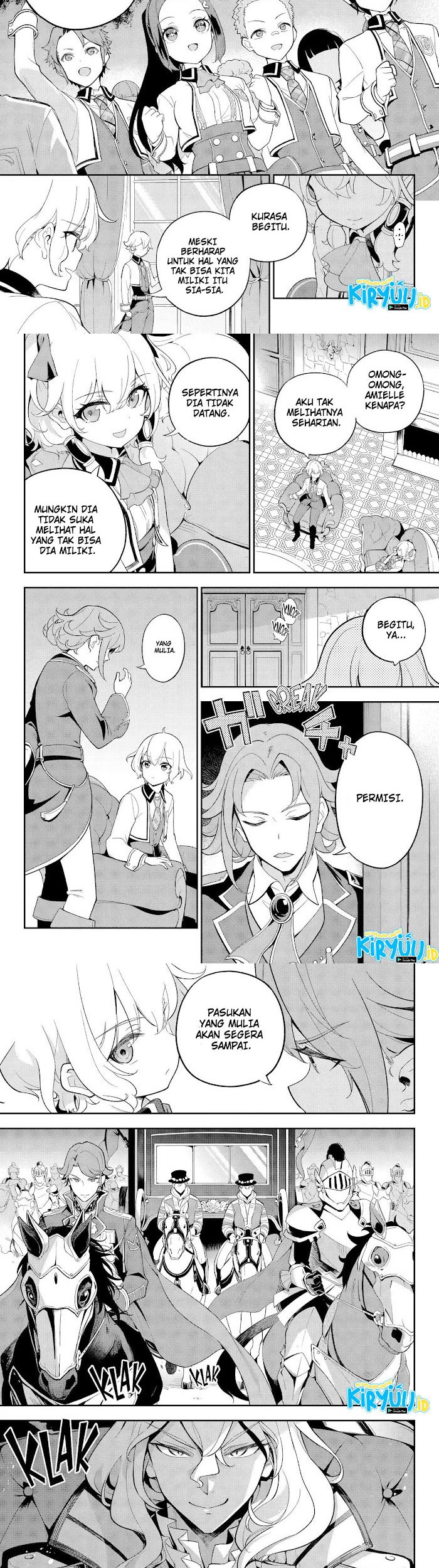 Chichi wa Eiyuu, Haha wa Seirei, Musume no Watashi wa Tenseisha. Chapter 58 - halaman 3