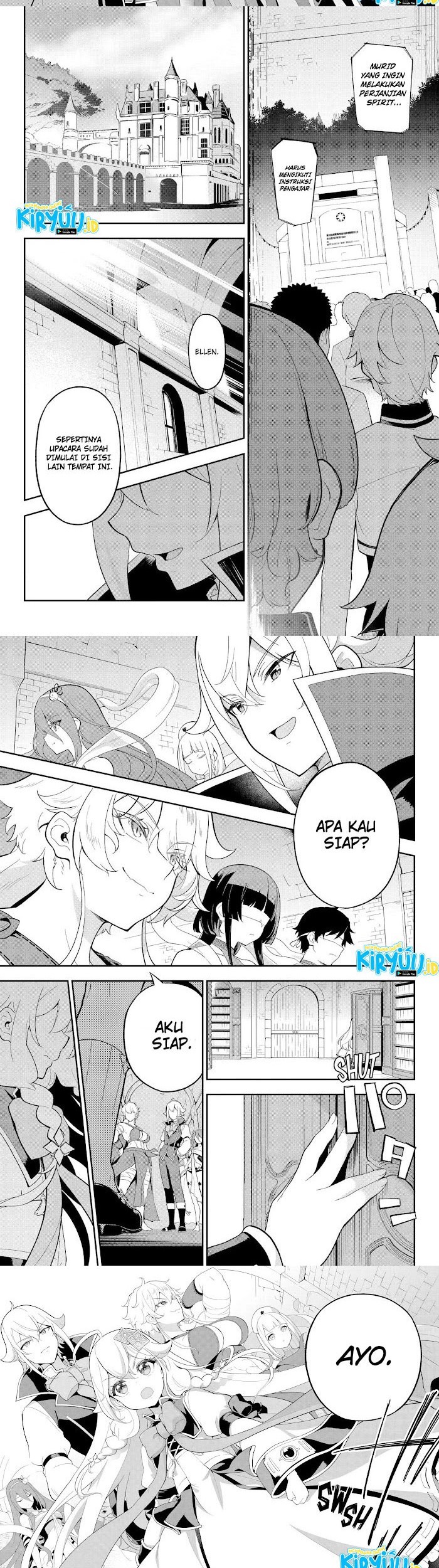 Chichi wa Eiyuu, Haha wa Seirei, Musume no Watashi wa Tenseisha. Chapter 58 - halaman 6