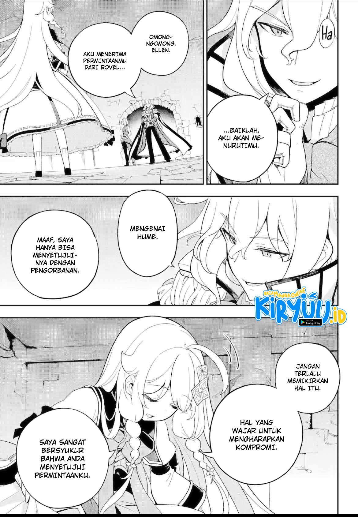 Chichi wa Eiyuu, Haha wa Seirei, Musume no Watashi wa Tenseisha. Chapter 61.2 - halaman 2
