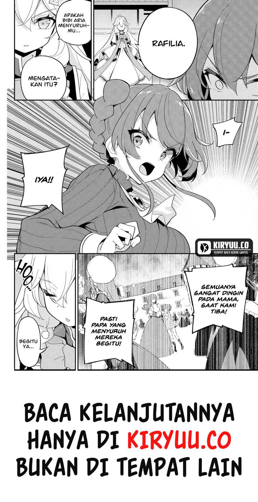 Chichi wa Eiyuu, Haha wa Seirei, Musume no Watashi wa Tenseisha. Chapter 64 - halaman 5
