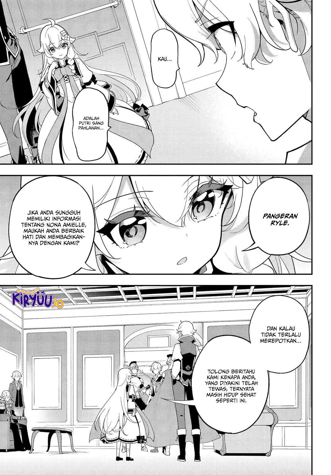 Chichi wa Eiyuu, Haha wa Seirei, Musume no Watashi wa Tenseisha. Chapter 78 - halaman 18