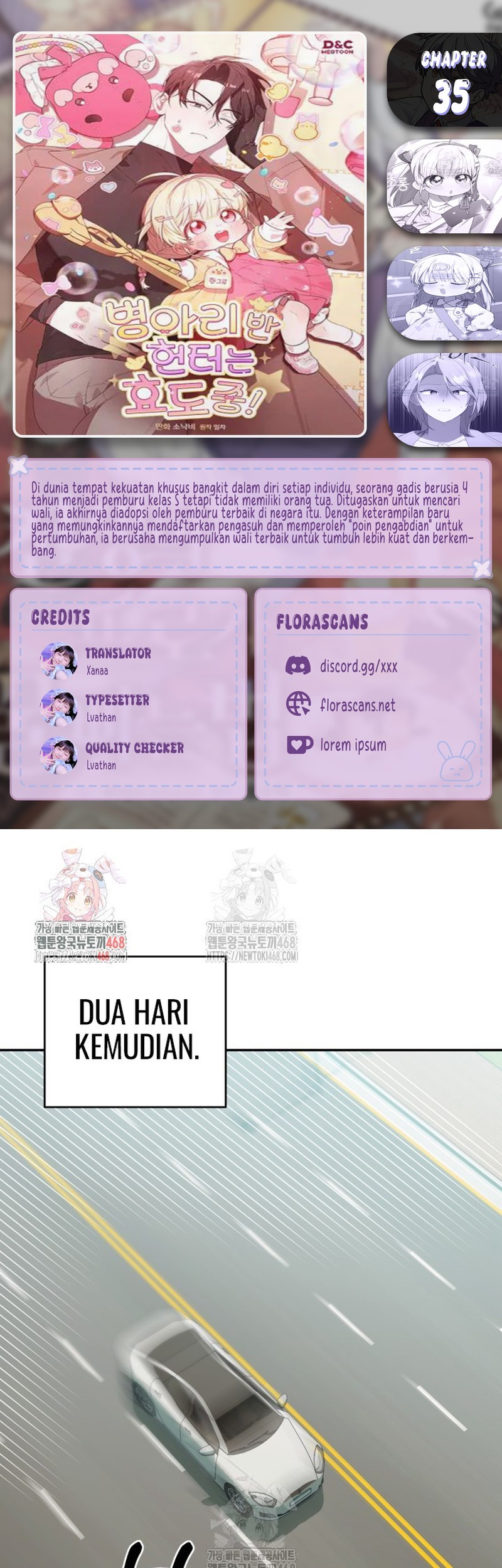 Chick Class Hunter is Being Filial! Chapter 35 - halaman 1