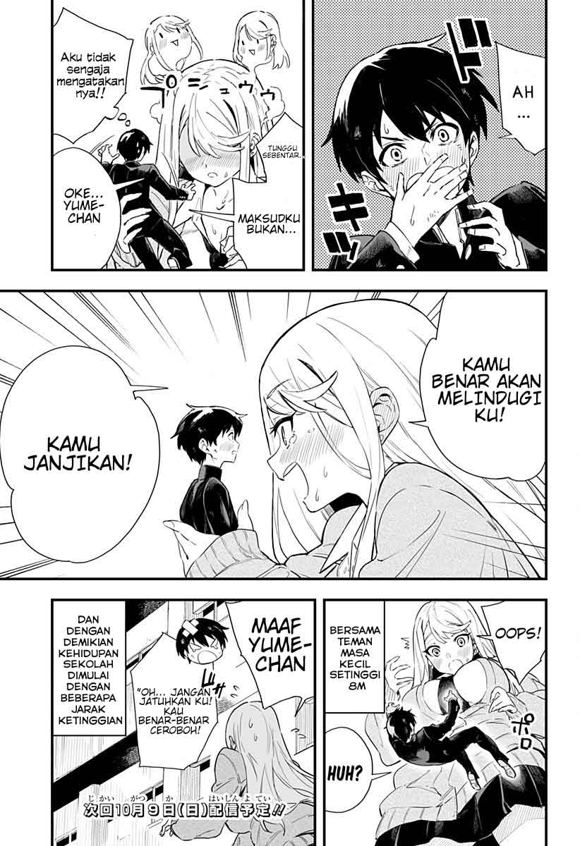 Chieri no Koi wa 8 Meter Chapter 1 - halaman 23