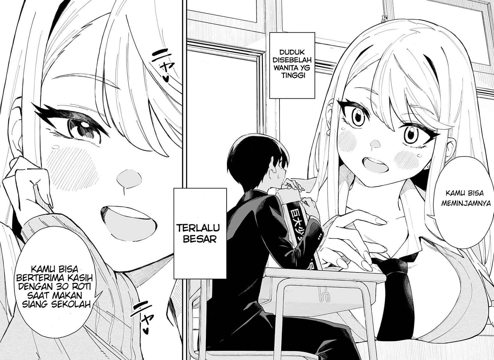 Chieri no Koi wa 8 Meter Chapter 1 - halaman 4