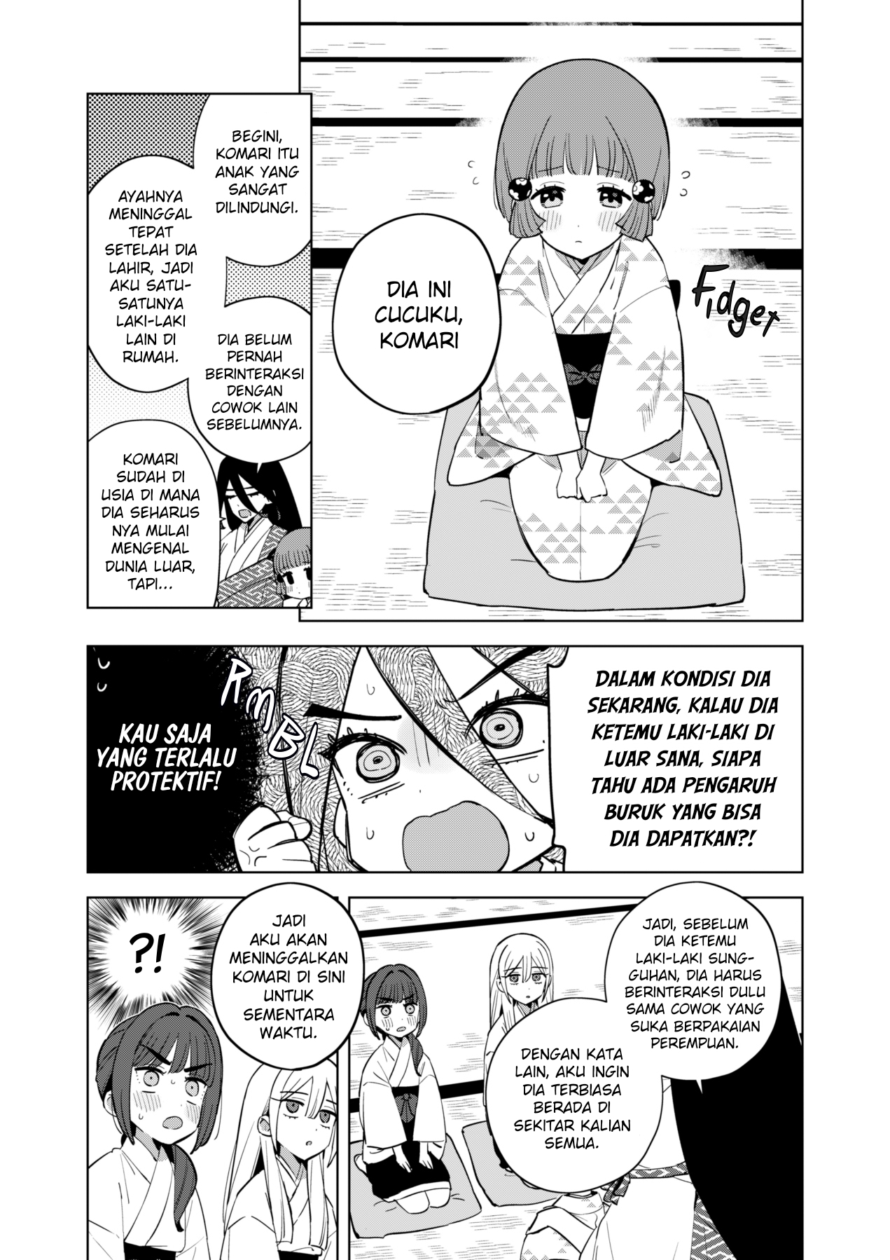 Chiharu-kun wa Josou wo Shitakunai! Chapter 1 - halaman 10