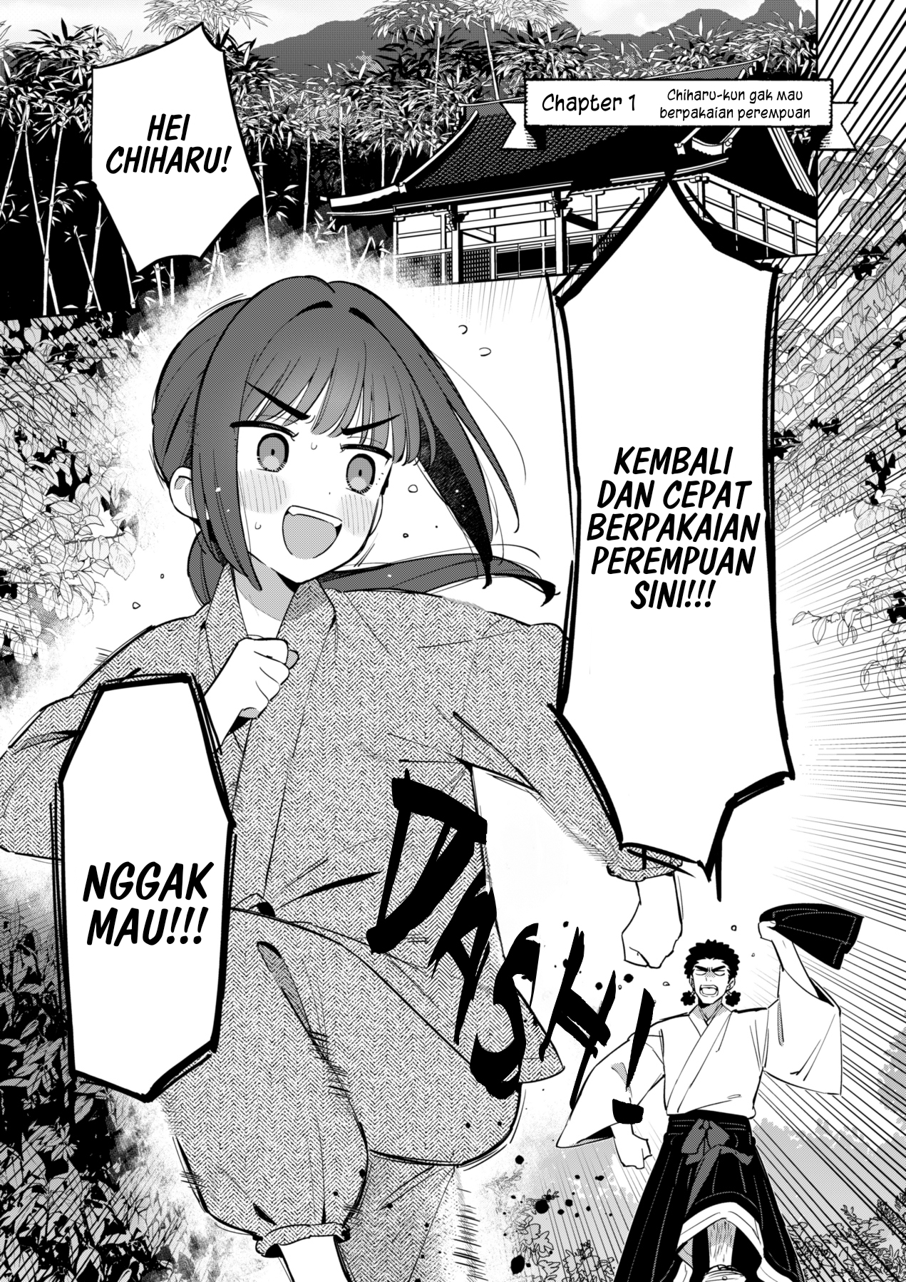 Chiharu-kun wa Josou wo Shitakunai! Chapter 1 - halaman 2