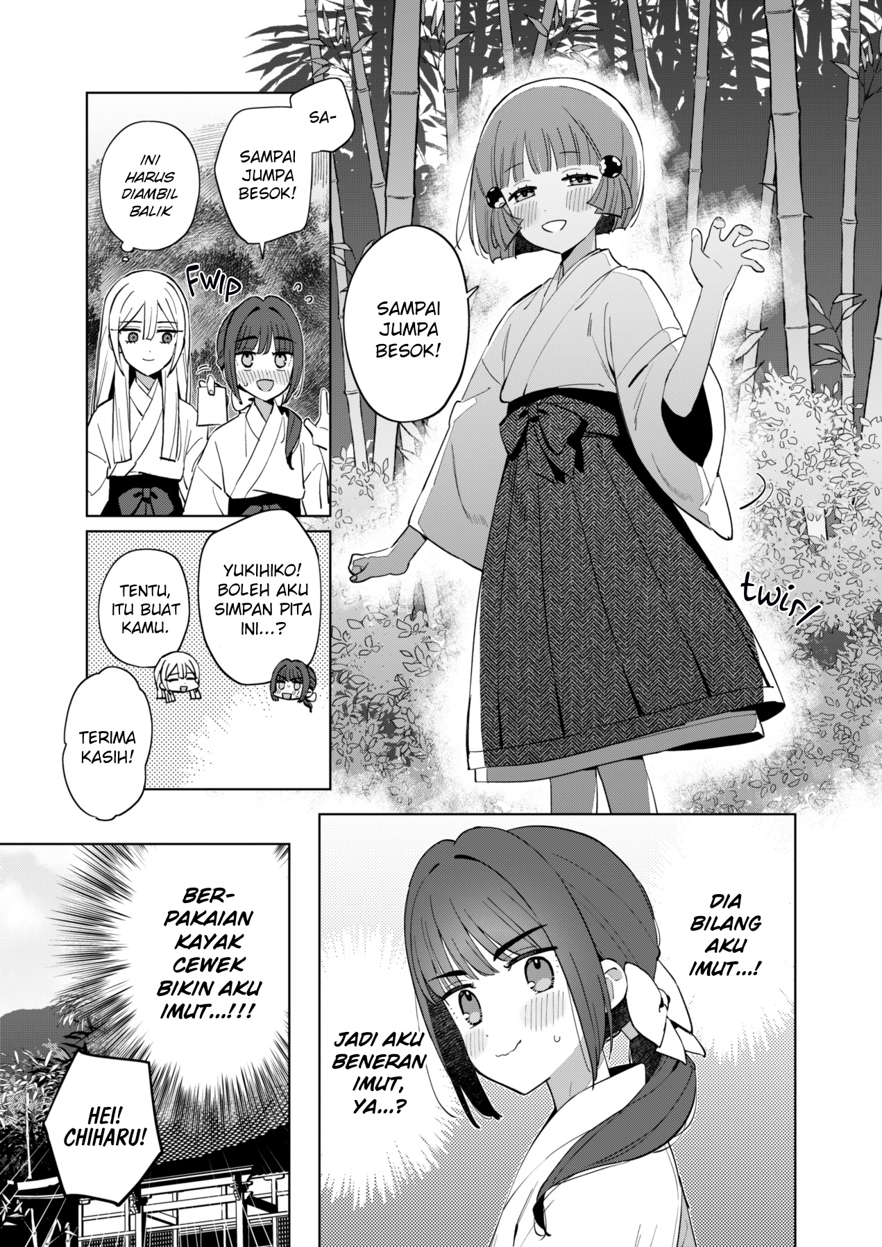 Chiharu-kun wa Josou wo Shitakunai! Chapter 1 - halaman 22