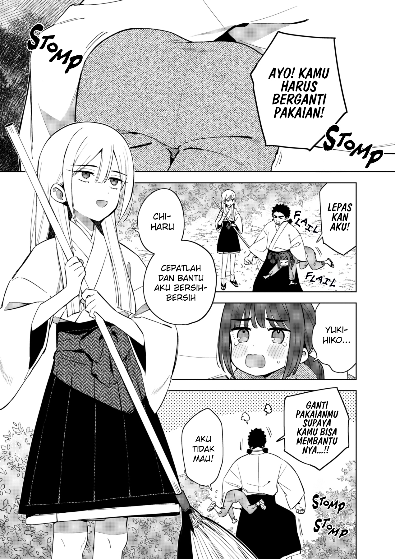 Chiharu-kun wa Josou wo Shitakunai! Chapter 1 - halaman 4