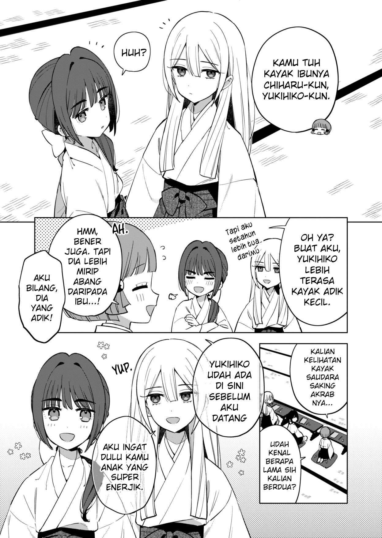 Chiharu-kun wa Josou wo Shitakunai! Chapter 4 - halaman 8