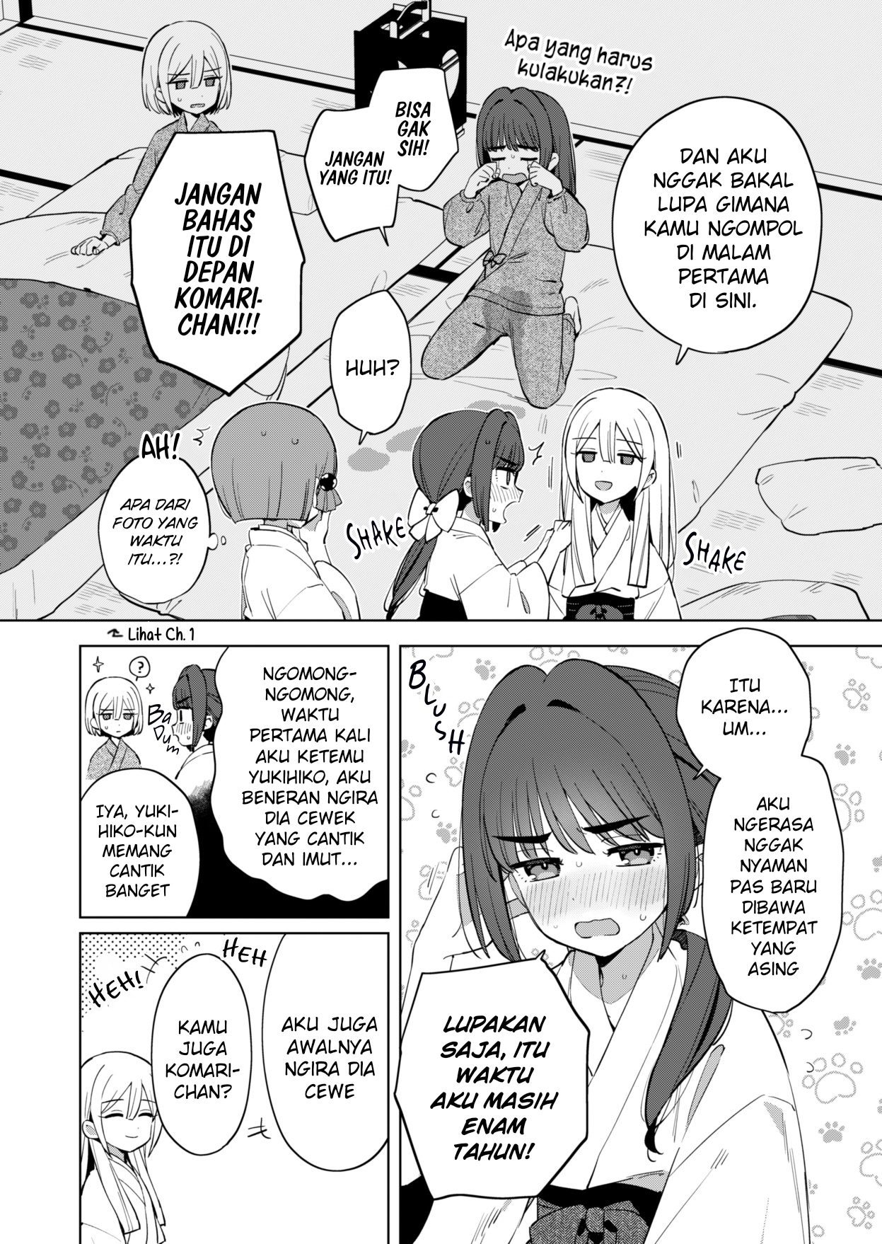 Chiharu-kun wa Josou wo Shitakunai! Chapter 4 - halaman 9