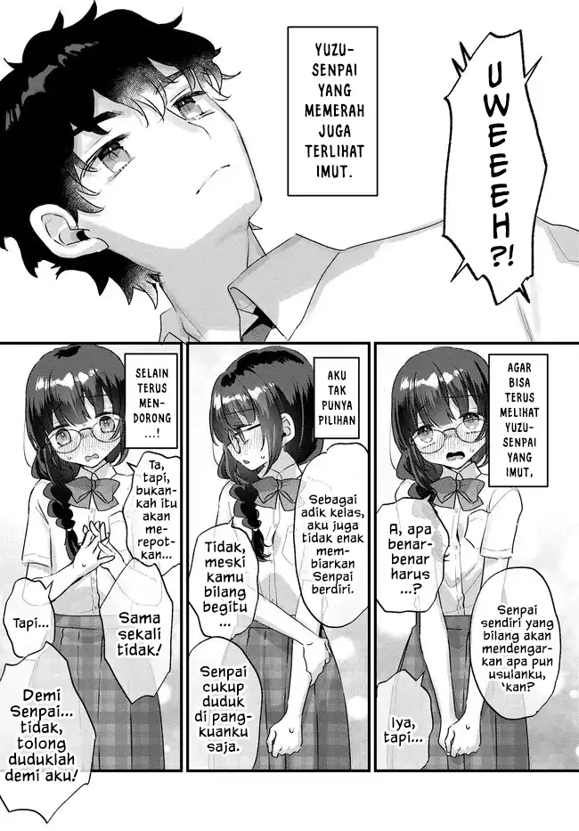 Chiisakute Kawaii Bungeibu no Chiteki na Senpai o, Hiza no Ue ni Nosetara Mainichi Suwattekuru you ni natta Chapter 1 - halaman 13