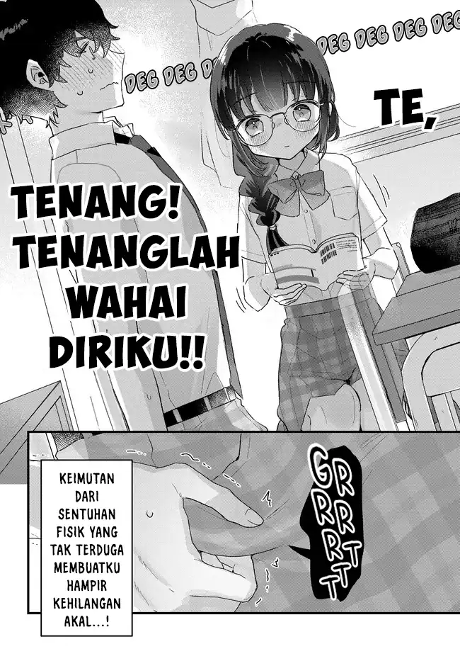 Chiisakute Kawaii Bungeibu no Chiteki na Senpai o, Hiza no Ue ni Nosetara Mainichi Suwattekuru you ni natta Chapter 2.1 - halaman 10
