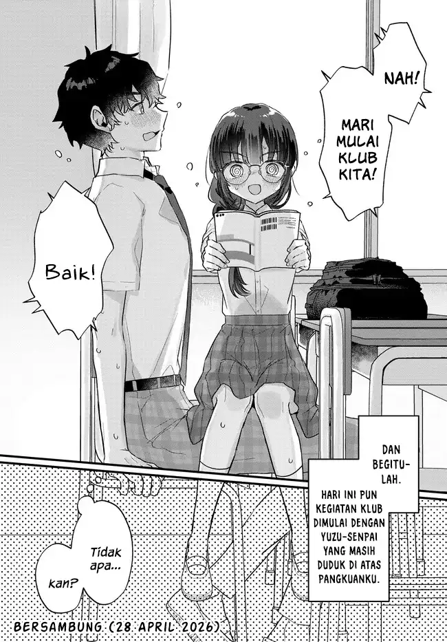Chiisakute Kawaii Bungeibu no Chiteki na Senpai o, Hiza no Ue ni Nosetara Mainichi Suwattekuru you ni natta Chapter 2.1 - halaman 16