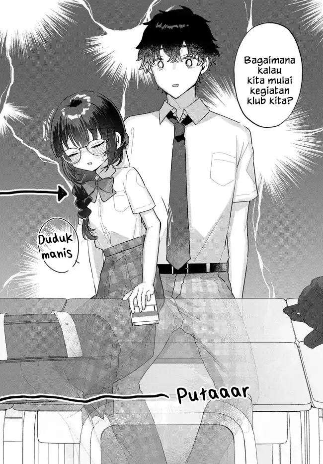 Chiisakute Kawaii Bungeibu no Chiteki na Senpai o, Hiza no Ue ni Nosetara Mainichi Suwattekuru you ni natta Chapter 2.1 - halaman 8