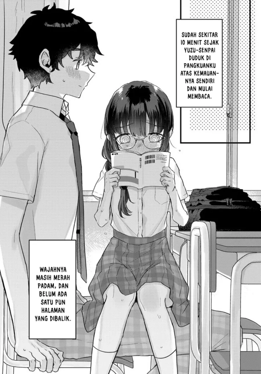 Chiisakute Kawaii Bungeibu no Chiteki na Senpai o, Hiza no Ue ni Nosetara Mainichi Suwattekuru you ni natta Chapter 2.2 - halaman 1