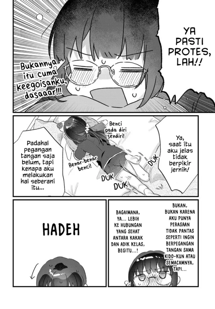 Chiisakute Kawaii Bungeibu no Chiteki na Senpai o, Hiza no Ue ni Nosetara Mainichi Suwattekuru you ni natta Chapter 2.2 - halaman 16