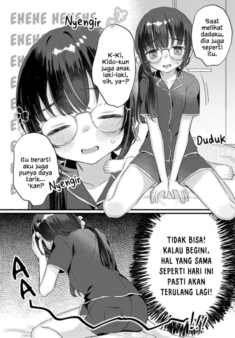 Chiisakute Kawaii Bungeibu no Chiteki na Senpai o, Hiza no Ue ni Nosetara Mainichi Suwattekuru you ni natta Chapter 2.2 - halaman 18