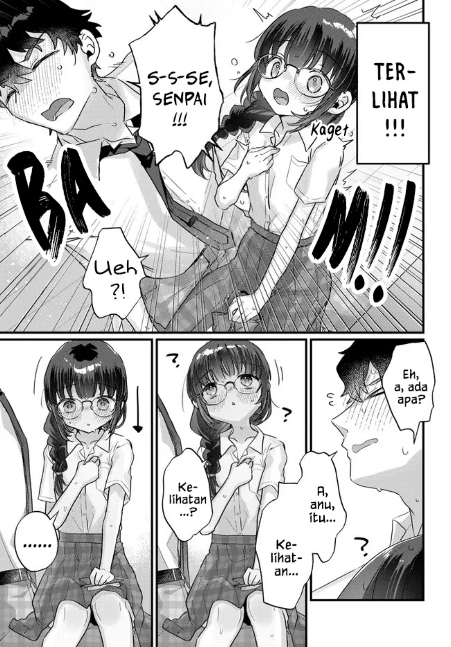 Chiisakute Kawaii Bungeibu no Chiteki na Senpai o, Hiza no Ue ni Nosetara Mainichi Suwattekuru you ni natta Chapter 2.2 - halaman 7