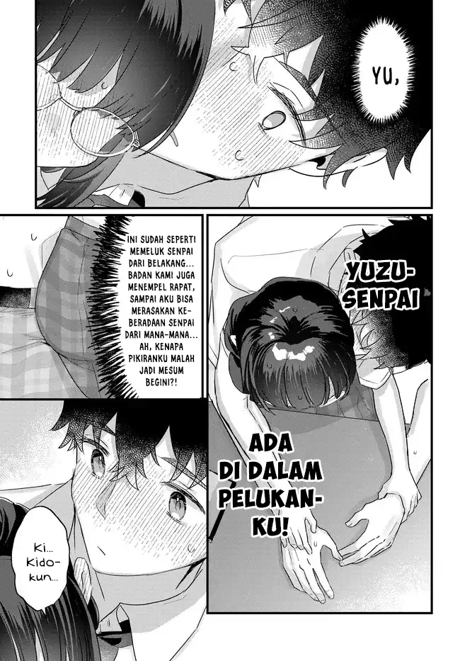 Chiisakute Kawaii Bungeibu no Chiteki na Senpai o, Hiza no Ue ni Nosetara Mainichi Suwattekuru you ni natta Chapter 3.1 - halaman 11
