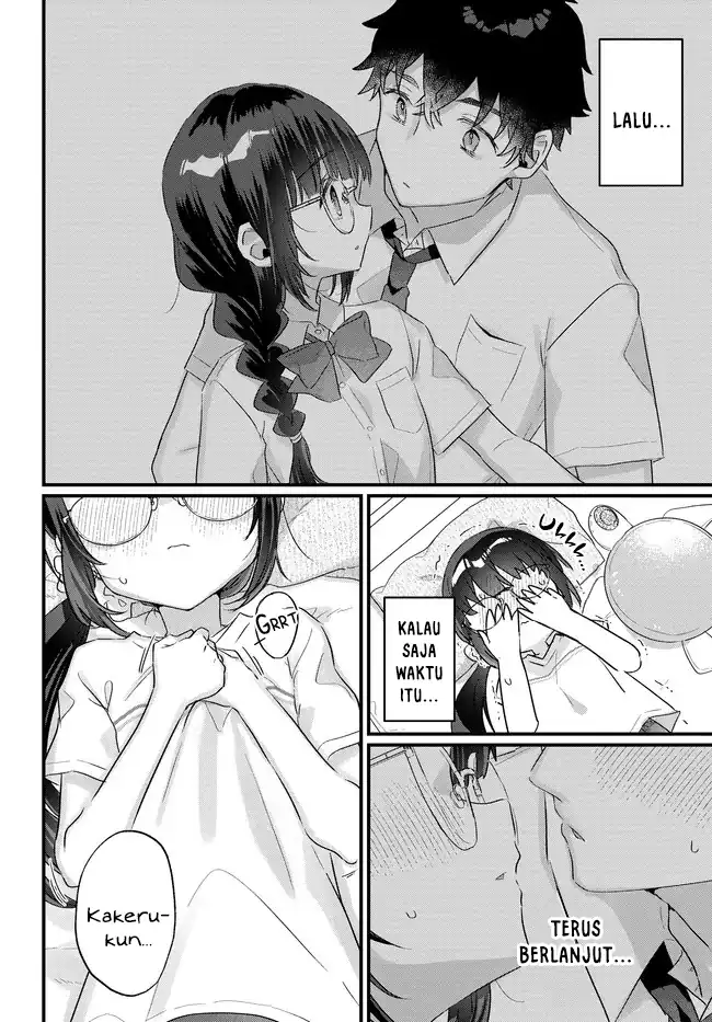 Chiisakute Kawaii Bungeibu no Chiteki na Senpai o, Hiza no Ue ni Nosetara Mainichi Suwattekuru you ni natta Chapter 3.2 - halaman 12