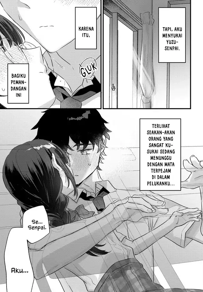 Chiisakute Kawaii Bungeibu no Chiteki na Senpai o, Hiza no Ue ni Nosetara Mainichi Suwattekuru you ni natta Chapter 3.2 - halaman 3