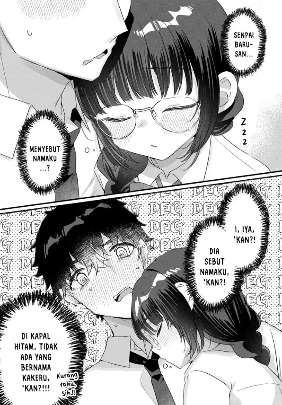 Chiisakute Kawaii Bungeibu no Chiteki na Senpai o, Hiza no Ue ni Nosetara Mainichi Suwattekuru you ni natta Chapter 4.2 - halaman 2