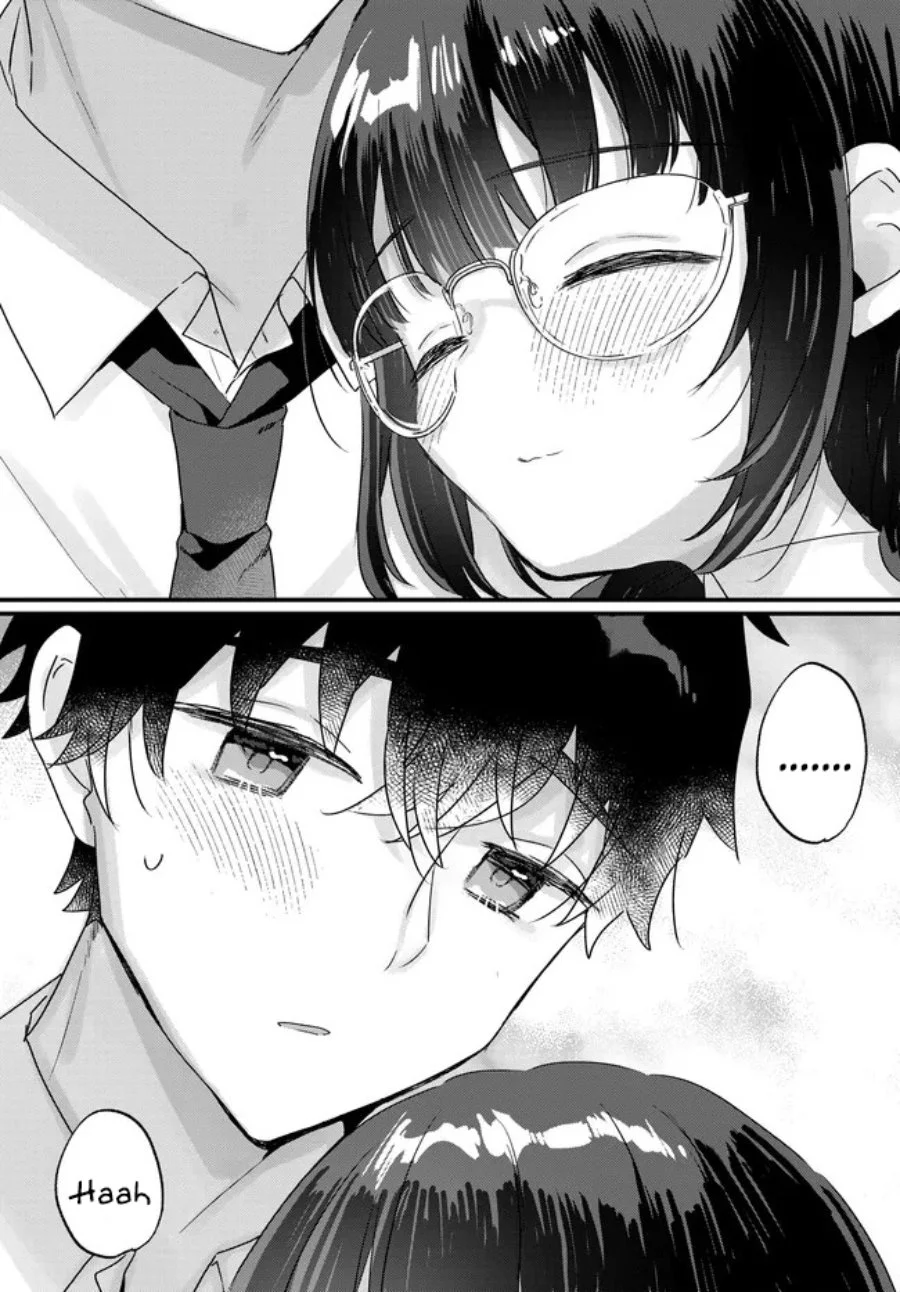 Chiisakute Kawaii Bungeibu no Chiteki na Senpai o, Hiza no Ue ni Nosetara Mainichi Suwattekuru you ni natta Chapter 4.2 - halaman 5