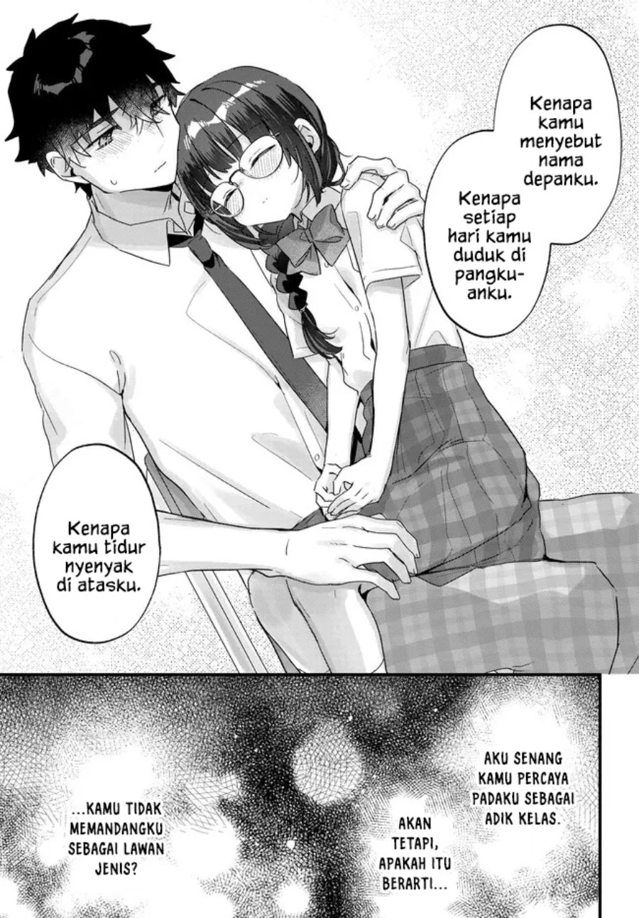 Chiisakute Kawaii Bungeibu no Chiteki na Senpai o, Hiza no Ue ni Nosetara Mainichi Suwattekuru you ni natta Chapter 4.2 - halaman 6