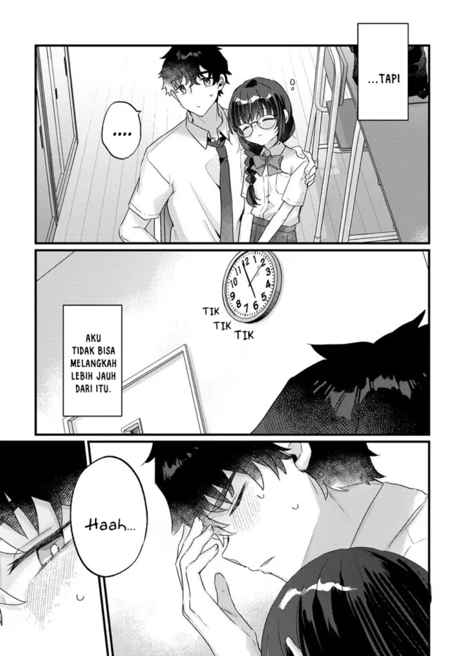 Chiisakute Kawaii Bungeibu no Chiteki na Senpai o, Hiza no Ue ni Nosetara Mainichi Suwattekuru you ni natta Chapter 4.2 - halaman 8