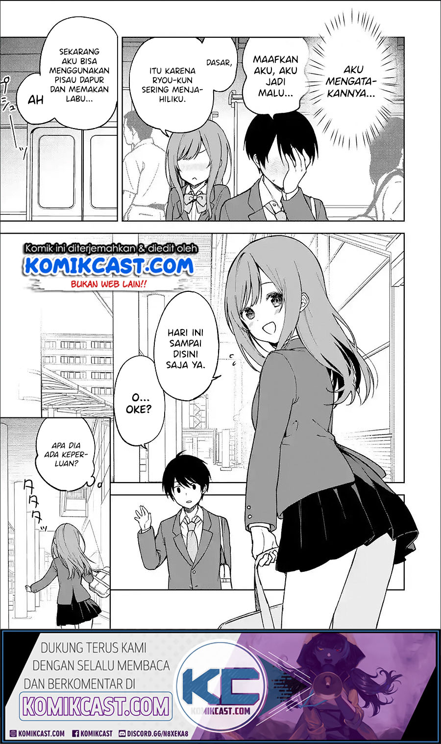 Chikan Saresou ni Natteiru S-kyuu Bishoujo wo Tasuketara Tonari no Seki no Osanajimi datta Chapter 13 - halaman 10