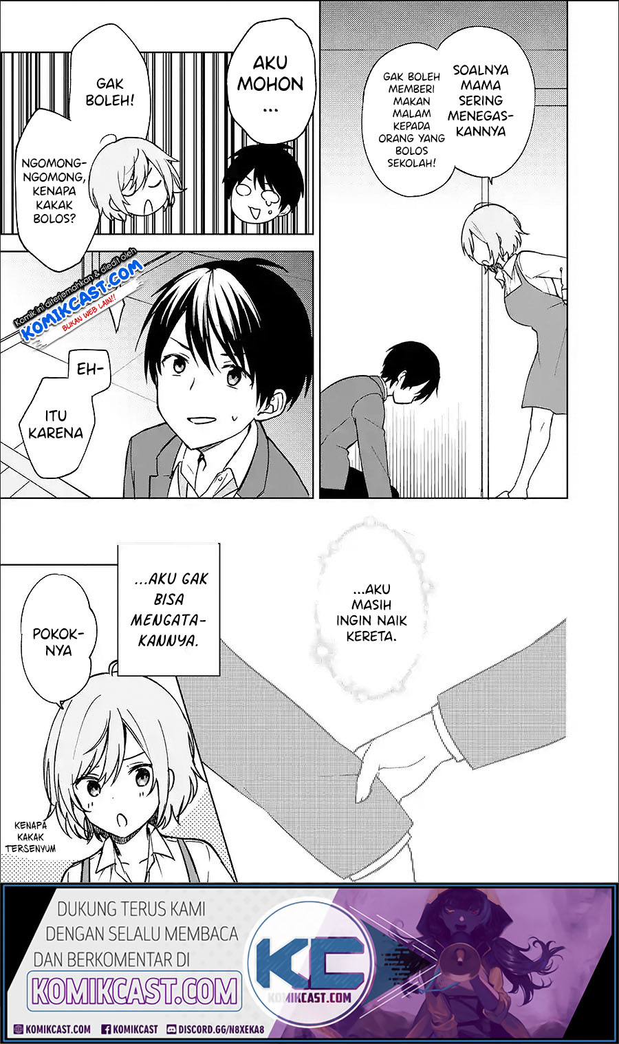 Chikan Saresou ni Natteiru S-kyuu Bishoujo wo Tasuketara Tonari no Seki no Osanajimi datta Chapter 13 - halaman 12