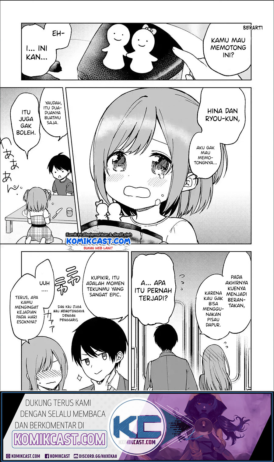 Chikan Saresou ni Natteiru S-kyuu Bishoujo wo Tasuketara Tonari no Seki no Osanajimi datta Chapter 13 - halaman 8