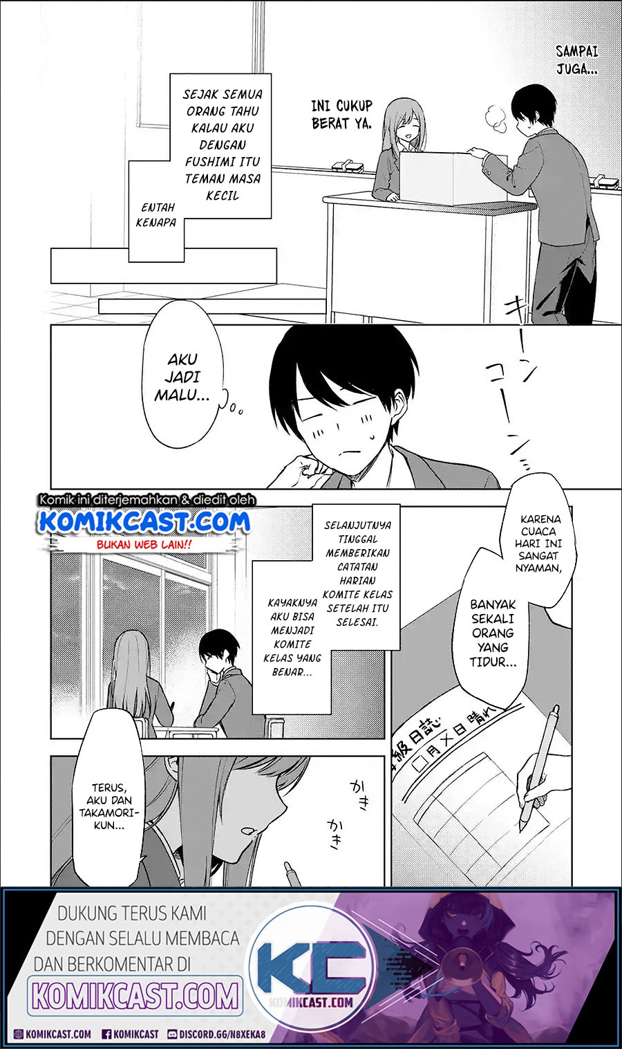 Chikan Saresou ni Natteiru S-kyuu Bishoujo wo Tasuketara Tonari no Seki no Osanajimi datta Chapter 14 - halaman 11