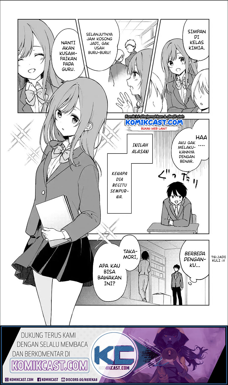 Chikan Saresou ni Natteiru S-kyuu Bishoujo wo Tasuketara Tonari no Seki no Osanajimi datta Chapter 14 - halaman 6
