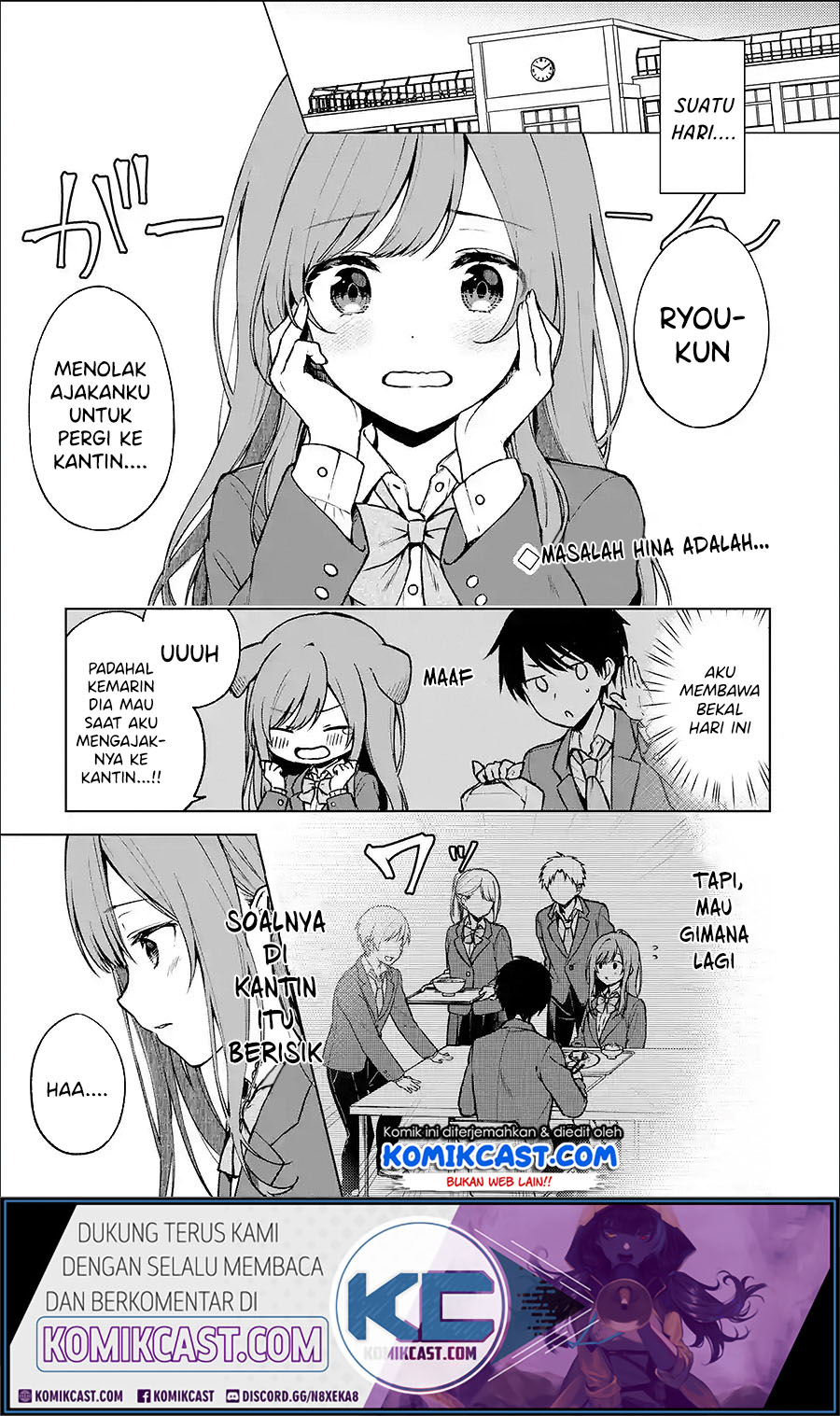 Chikan Saresou ni Natteiru S-kyuu Bishoujo wo Tasuketara Tonari no Seki no Osanajimi datta Chapter 15 - halaman 1