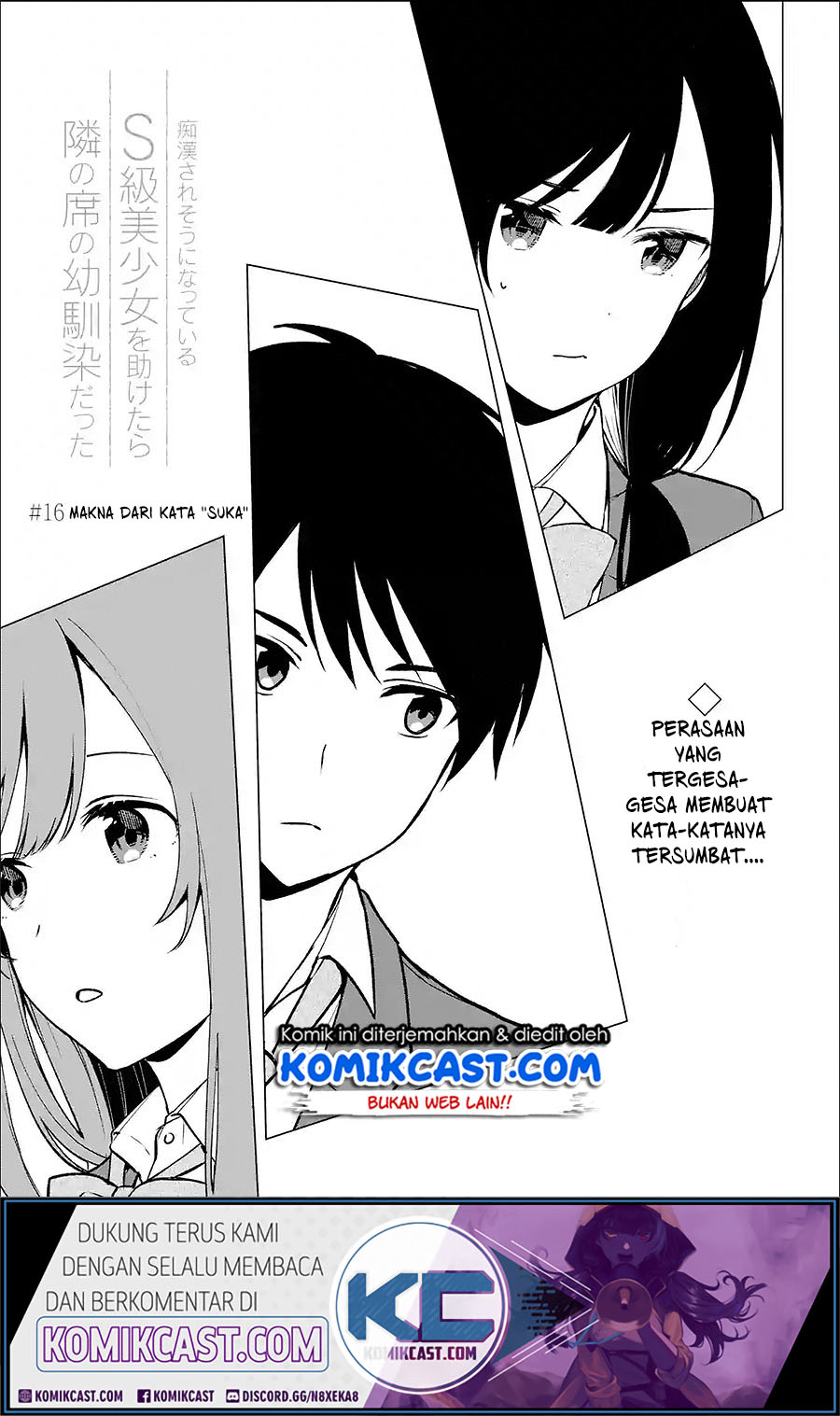 Chikan Saresou ni Natteiru S-kyuu Bishoujo wo Tasuketara Tonari no Seki no Osanajimi datta Chapter 16 - halaman 3