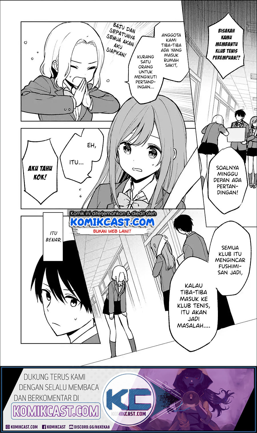Chikan Saresou ni Natteiru S-kyuu Bishoujo wo Tasuketara Tonari no Seki no Osanajimi datta Chapter 17 - halaman 4