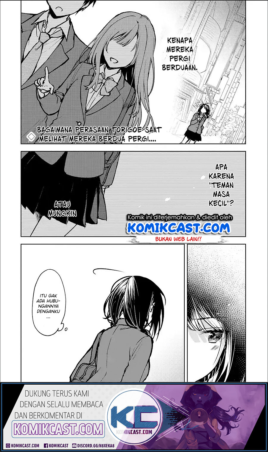 Chikan Saresou ni Natteiru S-kyuu Bishoujo wo Tasuketara Tonari no Seki no Osanajimi datta Chapter 19.1 - halaman 1