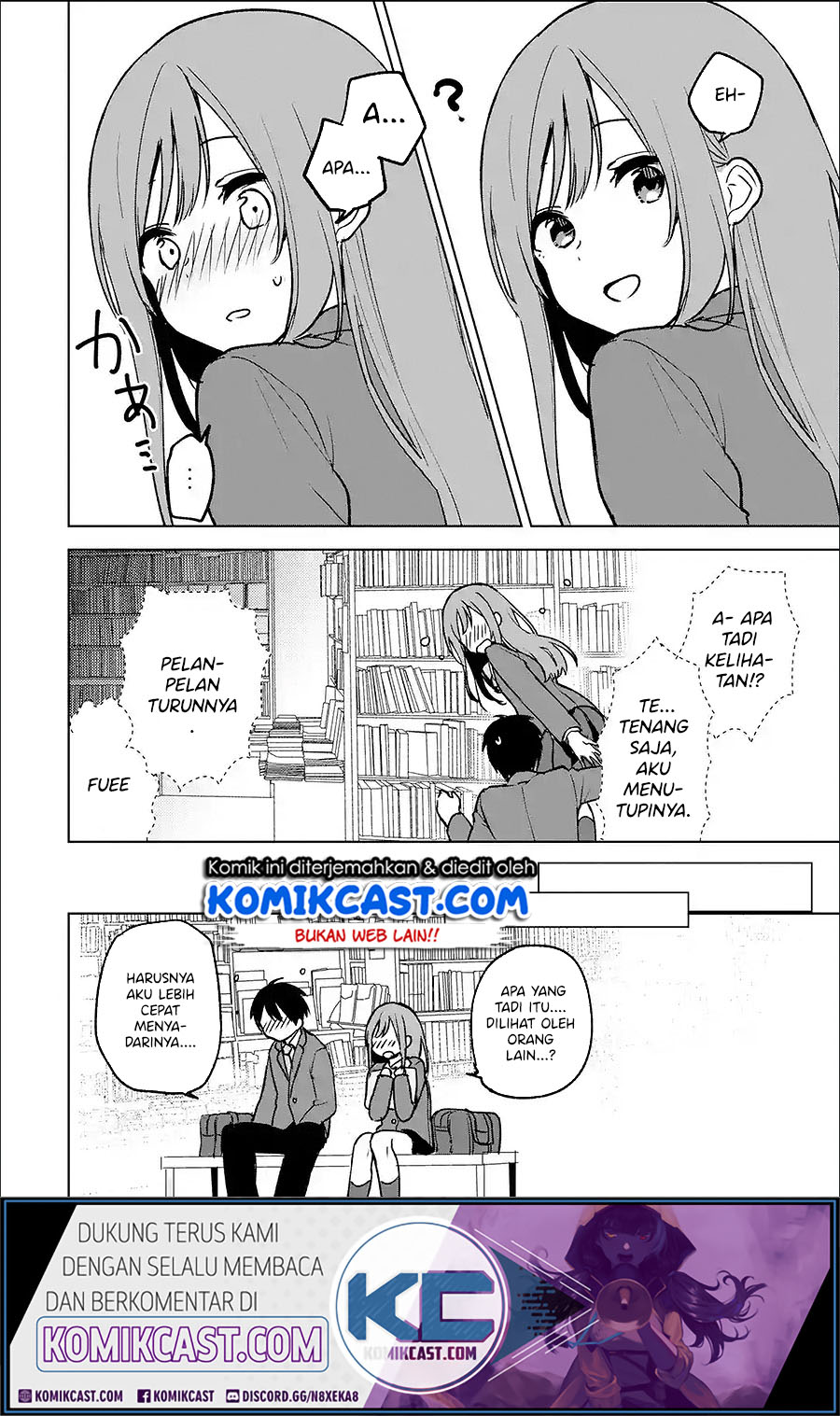 Chikan Saresou ni Natteiru S-kyuu Bishoujo wo Tasuketara Tonari no Seki no Osanajimi datta Chapter 19.1 - halaman 10