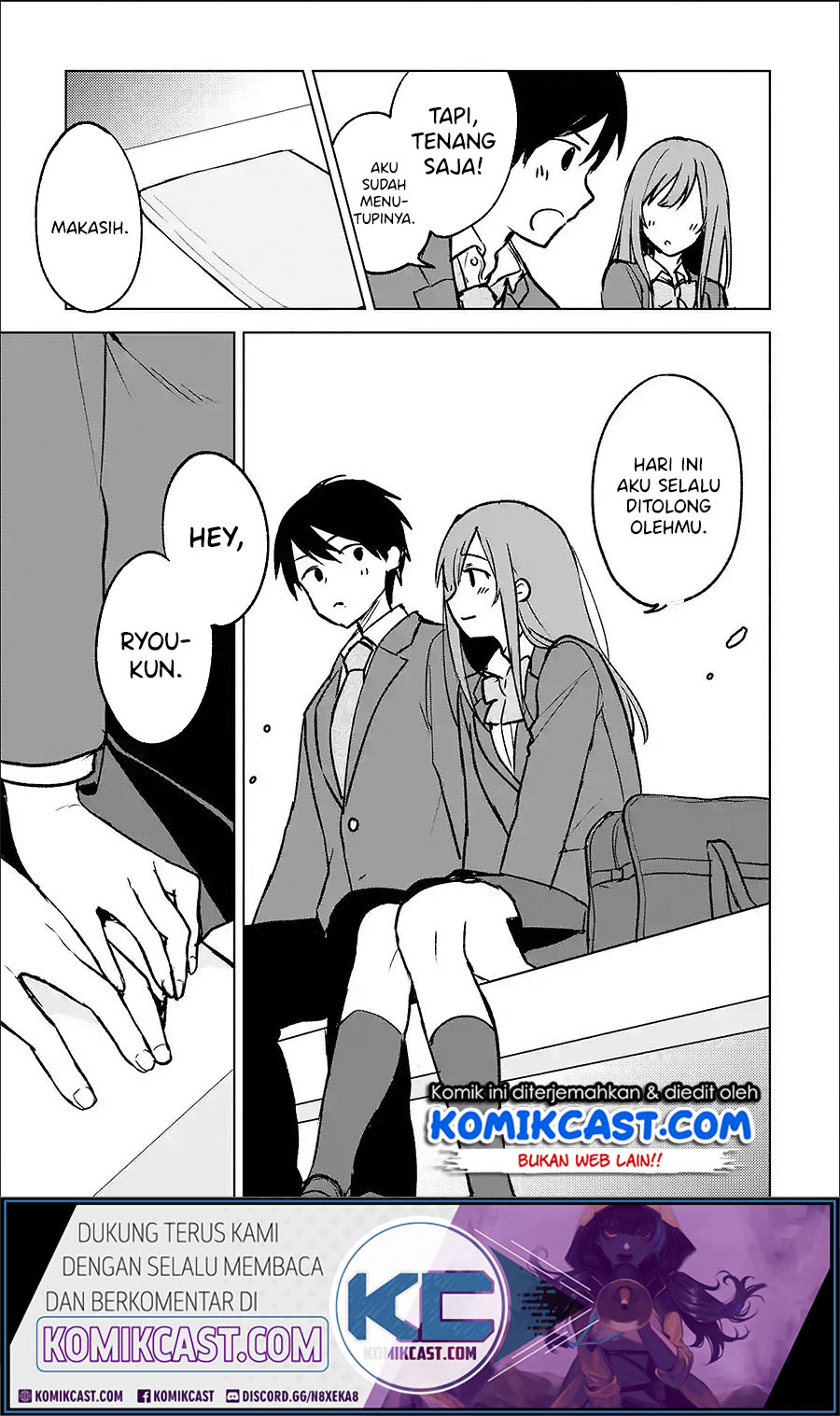 Chikan Saresou ni Natteiru S-kyuu Bishoujo wo Tasuketara Tonari no Seki no Osanajimi datta Chapter 19.1 - halaman 11