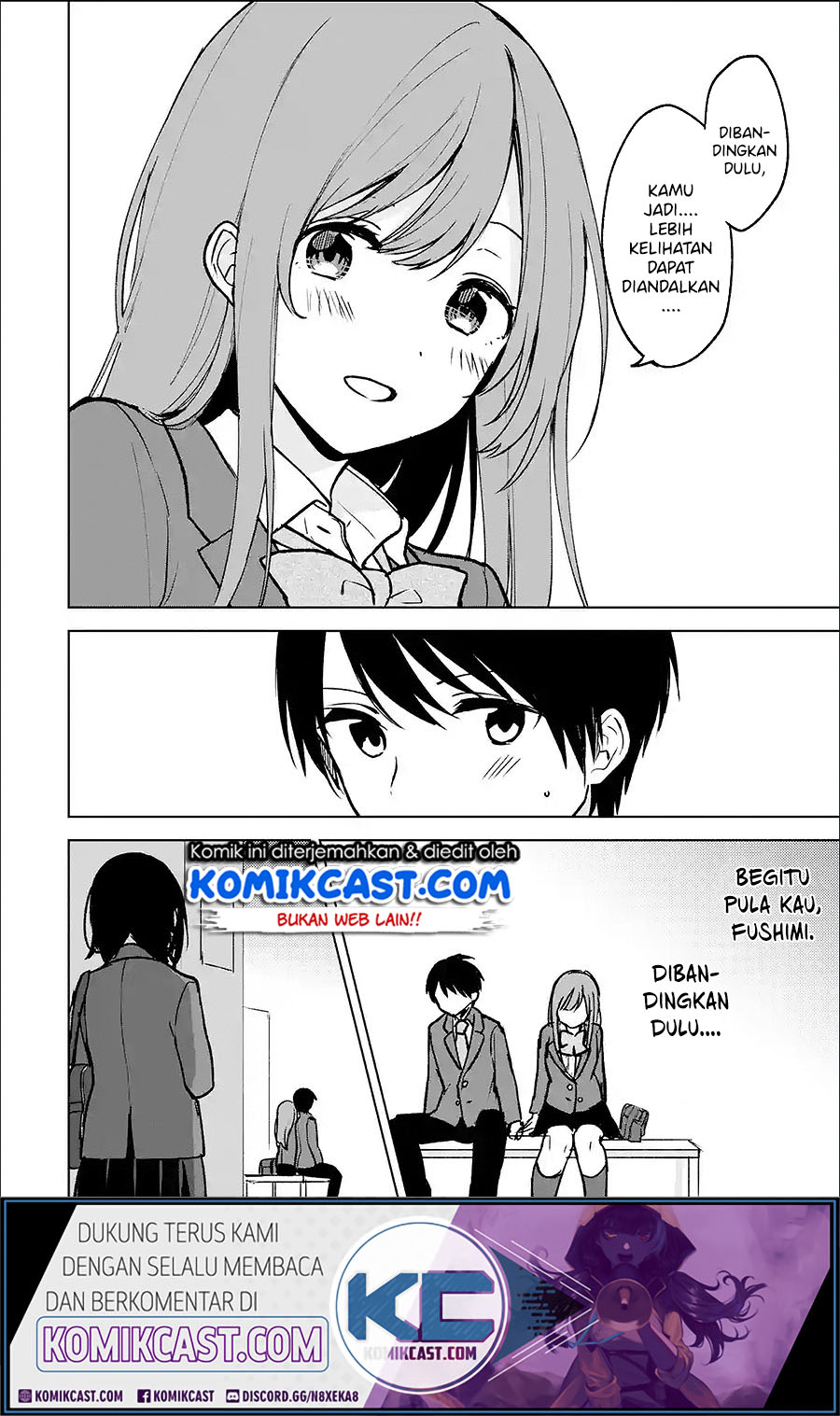 Chikan Saresou ni Natteiru S-kyuu Bishoujo wo Tasuketara Tonari no Seki no Osanajimi datta Chapter 19.1 - halaman 12