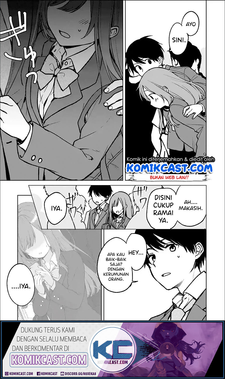 Chikan Saresou ni Natteiru S-kyuu Bishoujo wo Tasuketara Tonari no Seki no Osanajimi datta Chapter 19.1 - halaman 5