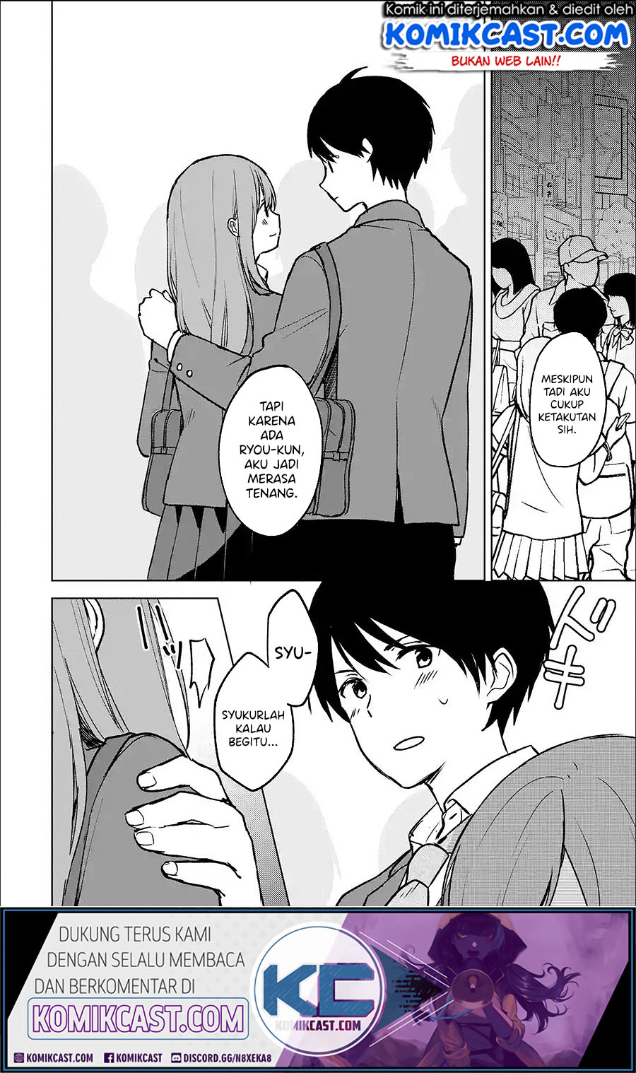 Chikan Saresou ni Natteiru S-kyuu Bishoujo wo Tasuketara Tonari no Seki no Osanajimi datta Chapter 19.1 - halaman 6