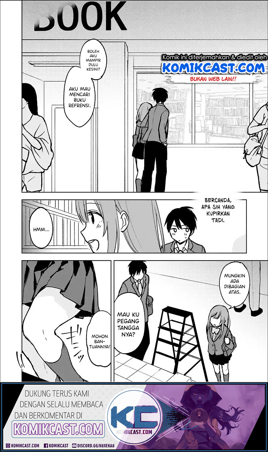 Chikan Saresou ni Natteiru S-kyuu Bishoujo wo Tasuketara Tonari no Seki no Osanajimi datta Chapter 19.1 - halaman 8