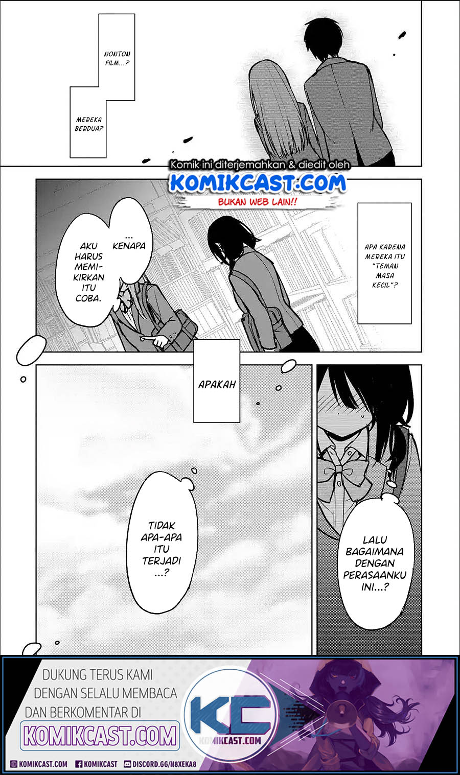 Chikan Saresou ni Natteiru S-kyuu Bishoujo wo Tasuketara Tonari no Seki no Osanajimi datta Chapter 19.2 - halaman 10