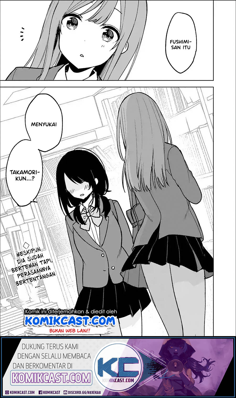 Chikan Saresou ni Natteiru S-kyuu Bishoujo wo Tasuketara Tonari no Seki no Osanajimi datta Chapter 19.2 - halaman 11