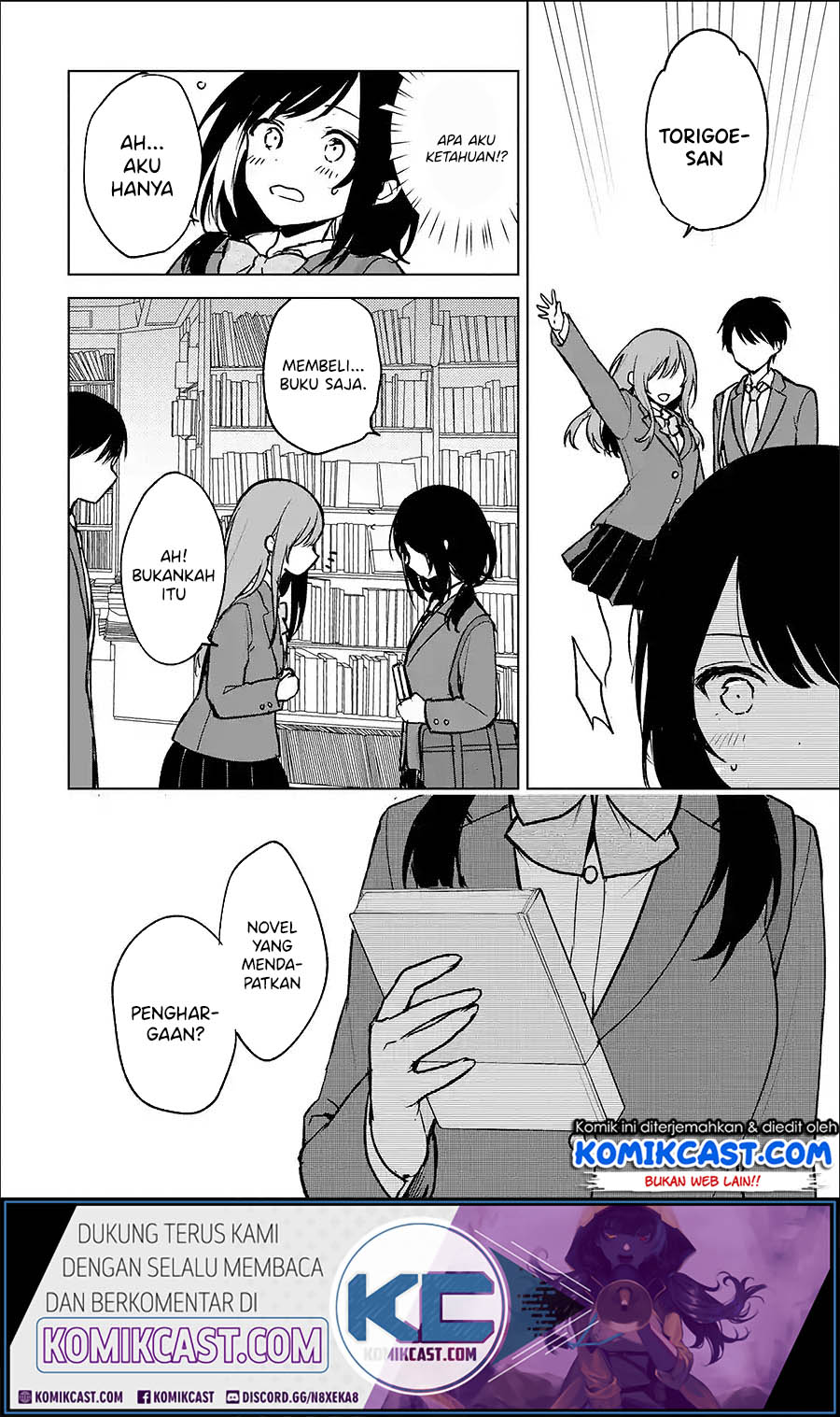 Chikan Saresou ni Natteiru S-kyuu Bishoujo wo Tasuketara Tonari no Seki no Osanajimi datta Chapter 19.2 - halaman 3
