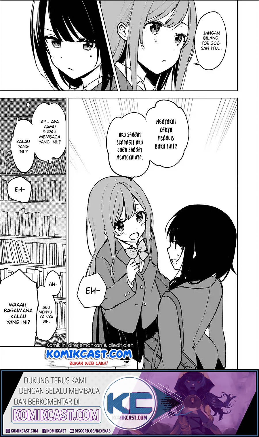 Chikan Saresou ni Natteiru S-kyuu Bishoujo wo Tasuketara Tonari no Seki no Osanajimi datta Chapter 19.2 - halaman 4