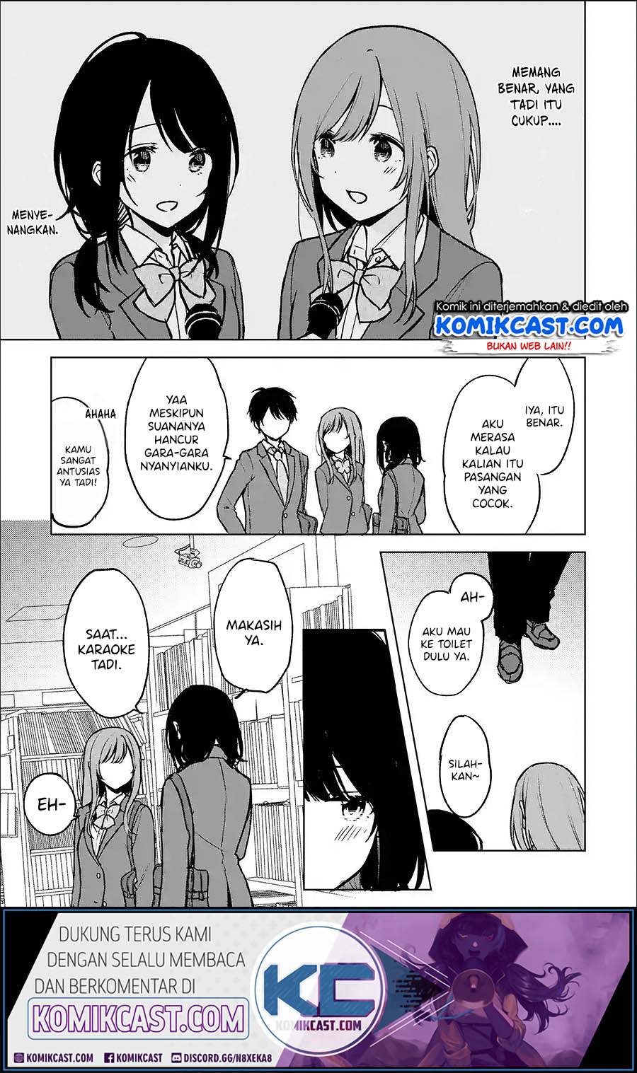 Chikan Saresou ni Natteiru S-kyuu Bishoujo wo Tasuketara Tonari no Seki no Osanajimi datta Chapter 19.2 - halaman 6